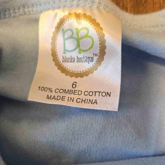 Blue Kids Shirt with 'Love Reading' Design - Picture 3 of 5